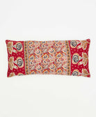 lumbar pillow featuring a classic black and white paisley print 