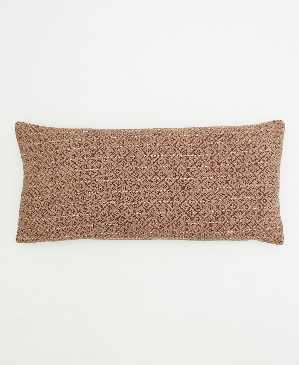 lumbar throw pillow