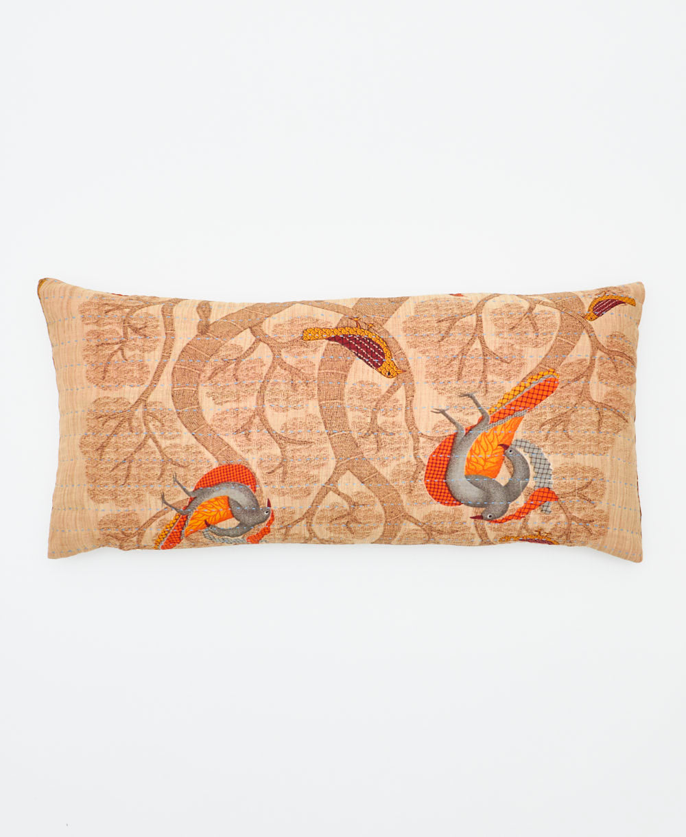 lumbar throw pillow