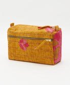 medium toiletry bag handmade in India from one-of-a-kind vintage saris