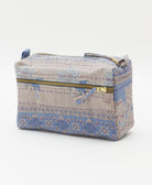 medium toiletry bag handmade in India from one-of-a-kind vintage saris