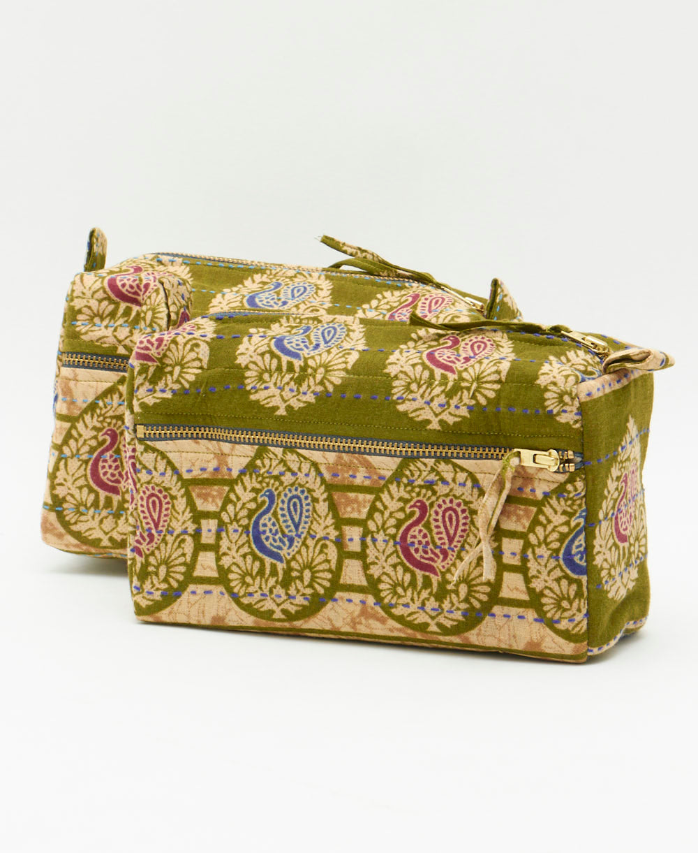 vintage make-up bag