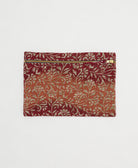 small pouch made from upcycled vintage fabrics in India by all women artisans