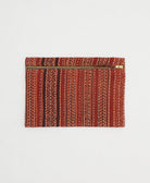 small pouch made from upcycled vintage fabrics in India by all women artisans