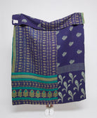 Artisan made kantha quilt throw  
