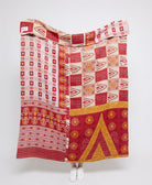 Artisan made kantha quilt throw  