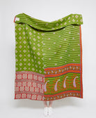Artisan made kantha quilt throw  
