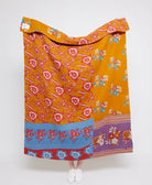 Artisan made kantha quilt throw  