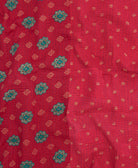 Kantha quilt throw made of recycled vintage saris