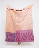  Artisan made kantha quilt throw  