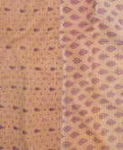 Kantha quilt throw made of recycled vintage saris