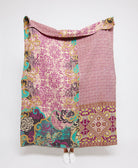  Artisan made kantha quilt throw  