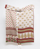 Artisan made kantha quilt throw  