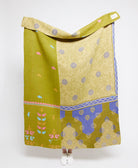Artisan made kantha quilt throw  