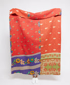 Artisan made kantha quilt throw  