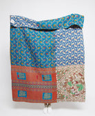  Artisan made kantha quilt throw  