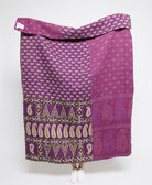  Artisan made kantha quilt throw  