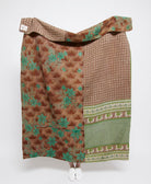 Artisan made kantha quilt throw  
