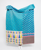 Artisan made kantha quilt throw  