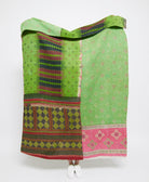Artisan made kantha quilt throw  