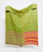 Artisan made kantha quilt throw  