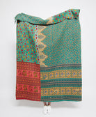 Artisan made kantha quilt throw  