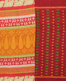 Kantha quilt throw made of recycled vintage saris