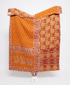 Artisan made kantha quilt throw  