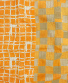 Kantha quilt throw featuring traditional kantha hand stitching