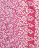 Kantha quilt throw made of recycled vintage saris