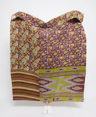 Artisan made kantha quilt throw  