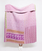 Artisan made kantha quilt throw  