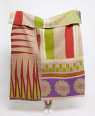 Artisan made kantha quilt throw  