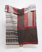 Artisan made kantha quilt throw  