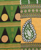 Kantha quilt throw made of recycled vintage saris