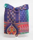 Artisan made kantha quilt throw  