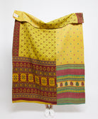 Artisan made kantha quilt throw  