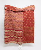 Artisan made kantha quilt throw  