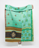 Artisan made kantha quilt throw  