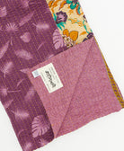 Kantha quilt throw traditional kantha hand stitching
