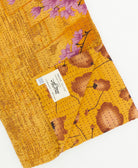 Kantha quilt throw traditional kantha hand stitching