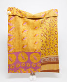 Artisan made kantha quilt throw  