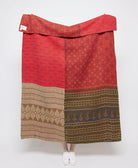 artisan made kantha quilt throw  