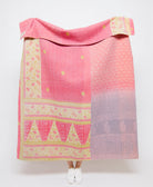 artisan made kantha quilt throw  