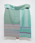 artisan made kantha quilt throw  