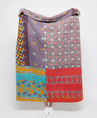 artisan made kantha quilt throw  