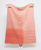 artisan made kantha quilt throw  