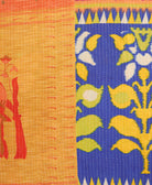 kantha quilt throw made of recycled vintage saris