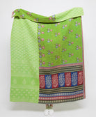 artisan made kantha quilt throw  