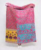 artisan made kantha quilt throw  